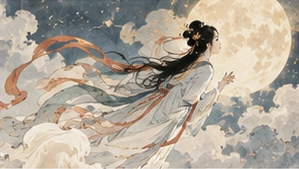 嫦娥奔月
