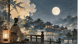 月下团圆