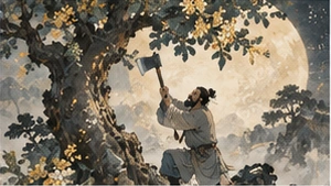 吴刚伐桂