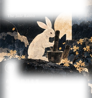 玉兔捣药